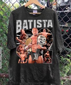 Vintage 90s Graphic Style Dave Bautista Shirt - Dave Bautista Sweatshirt - American Professional Wrestler Tee For Man