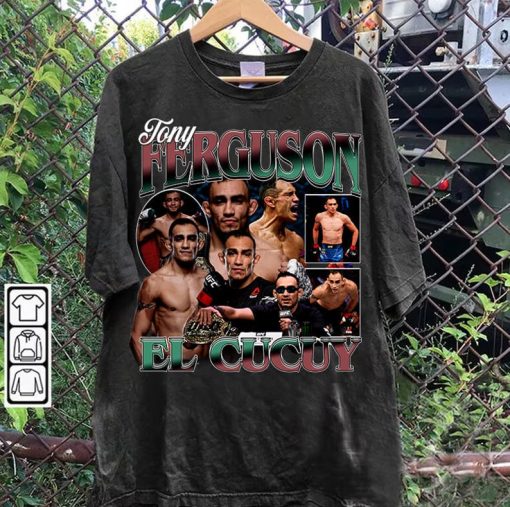 Vintage 90s Graphic Style Tony Ferguson Shirt - Tony Ferguson Sweatshirt - American Professional Wrestler Tee For Man