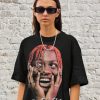 Lil Yachty Shirt, Vintage White Rap Tee, Hip Hop Graphic Print T-Shirt, Merch T Shirt Lil Yachty