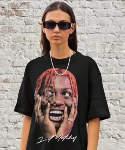 Lil Yachty Shirt, Vintage White Rap Tee, Hip Hop Graphic Print T-Shirt, Merch T Shirt Lil Yachty