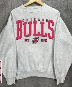 Vintage Chicago Bulls Basketball, 90s Bootleg, T-Shirt Retro Style Sweatshirt Crewneck, fan gift, Chicago Bulls shirt