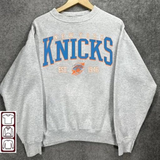 Vintage New York Basketball Sweatshirt, K.nicks Shirt, Basketball Shirt, Basketball Shirt