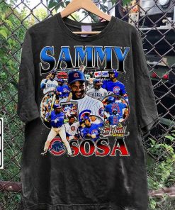 Vintage 90s Graphic Style Sammy Sosa TShirt, baseball shirt, Baseball Tee For Man and Woman Unisex T-Shirt