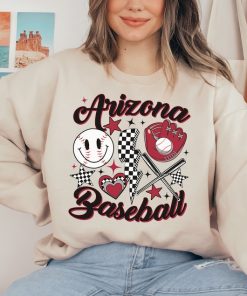 Vintage Arizona Diamondback Crewneck Sweatshirt / T-Shirt, Retro Groovy Arizona Shirt, Arizona Baseball Sweatshirt