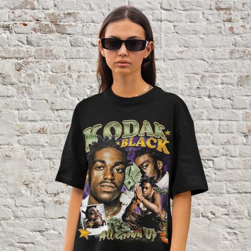 Kodak Black T Shirt, Hip Hop Trap Shirt, Rap Tee Vintage Bootleg, Y2k Florida Music, Rapper Fan Gift