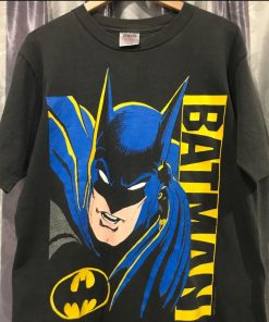 90s Retro Vintage Styled Batman T-shirt, comic book shirt, Shirt for Men, Shirt for Women, Batman Fan Art Shirt