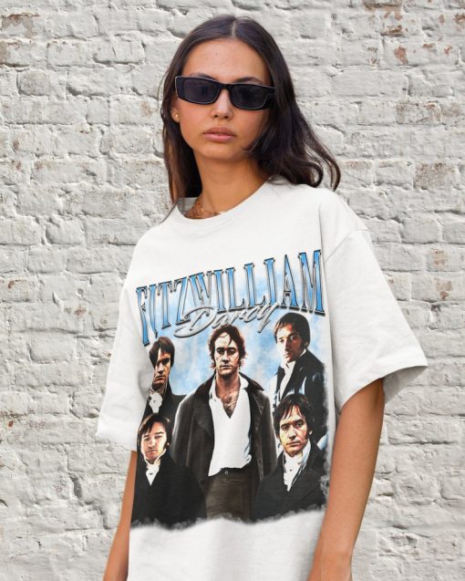 Fitzwilliam Darcy T Shirt Fitzwilliam Mr Darcy Tshirt, Pride & Prejudice Movie, Vintage Bootleg, England Classic Movie