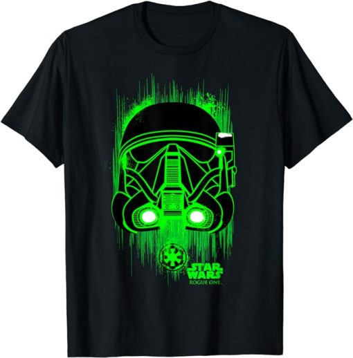 Star Wars Rogue One Neon Death Trooper Graphic T-Shirt T-Shirt