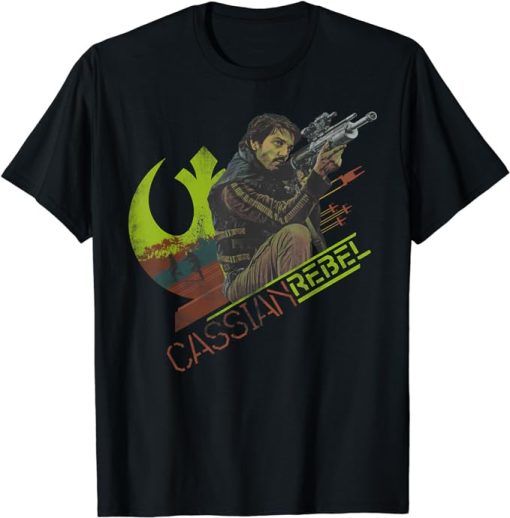 Star Wars Rogue One Cassian Rebel T-Shirt