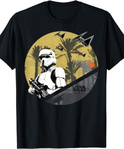 Star Wars Rogue One Scarif Trooper AT Badge Graphic T-Shirt T-Shirt