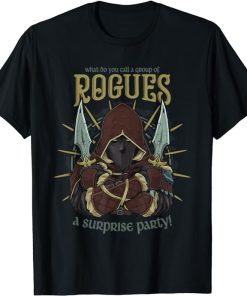 Rogue Surprise Party Role Playing Game Funny RPG T-Shirt