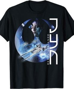 Star Wars Rogue One Jyn Rebel Logo Graphic T-Shirt T-Shirt