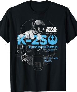 Star Wars: Rogue One K-2SO Line Art T-Shirt