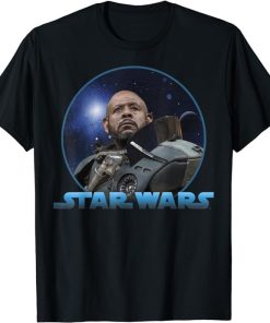 Star Wars Rogue One Saw Gerrera Galaxy Circle T-Shirt T-Shirt