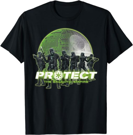 Star Wars Rogue One Trooper Clan Protect Graphic T-Shirt T-Shirt