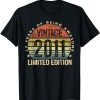 13 Year Old Gifts Vintage 2011 Limited Edition 13th Birthday T-Shirt