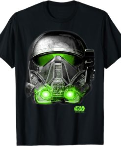 Star Wars Rogue One Death Trooper Helmet Graphic T-Shirt T-Shirt