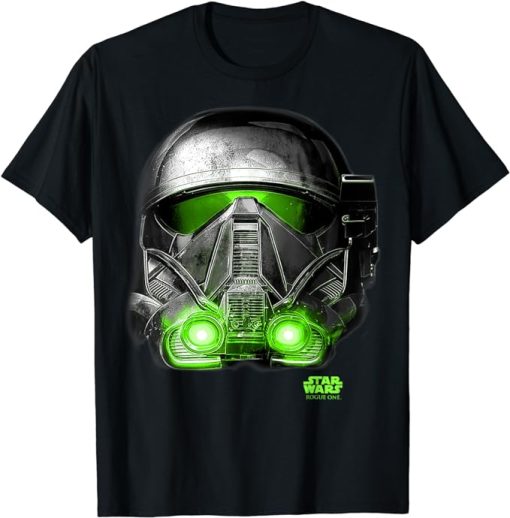 Star Wars Rogue One Death Trooper Helmet Graphic T-Shirt T-Shirt