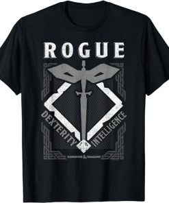 Dungeons & Dragons Rogue Dexterity & Intelligence T-Shirt