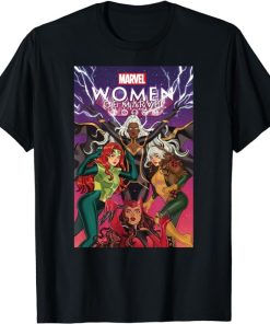 Marvel Women of Marvel Storm Rogue Jean Grey Scarlet Witch T-Shirt