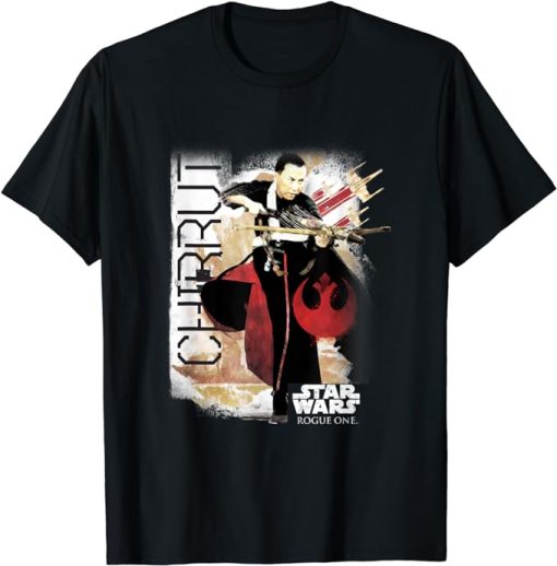 Star Wars Rogue One Chirrut Rebel Portrait T-Shirt