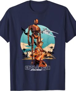 Star Wars Rogue One K-2SO and Cassian T-Shirt