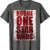 Star Wars Rogue One Bold Rebel Stance Graphic T-Shirt T-Shirt