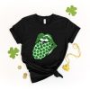 Shamrock Lips Shirt, St. Patrick's Day Shirt, Cute St Patricks Day Tee