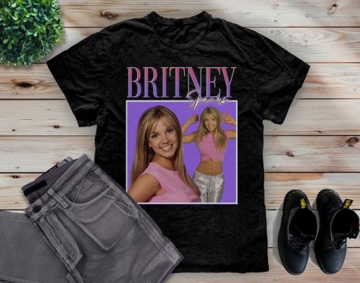 Britney Spears T-shirt Vintage Shirt Tee Tshirt 80 Pop Rap Tote Bag