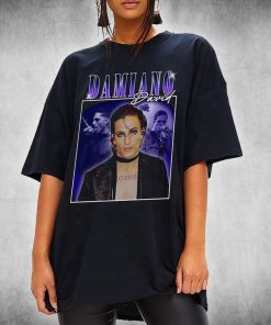 Damiano David T-shirt retro Maneskin movie shirt, Retro Eurovision