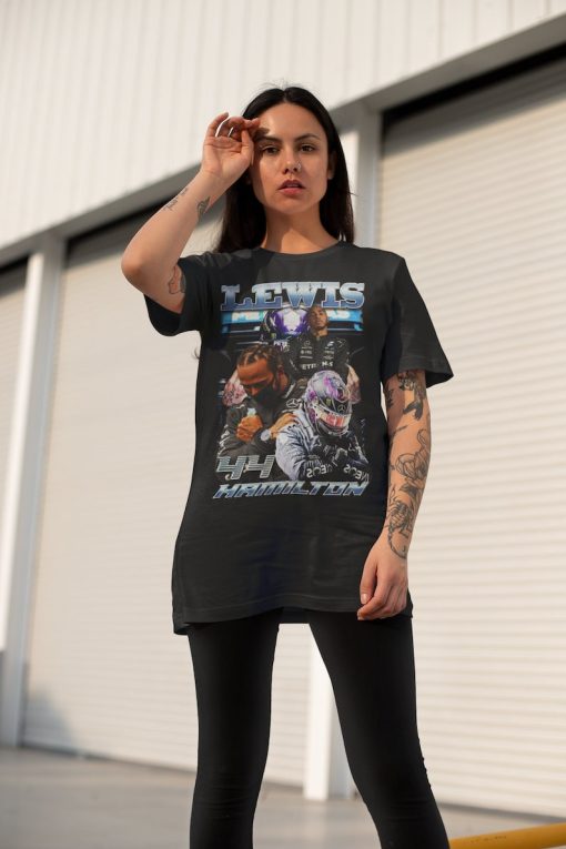 Lewis Hamilton T-shirt 90s Inspired Vintage Shirt Vintage Bootleg