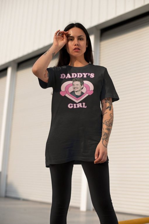 Daddy's Girl Pedro Pascal T-shirt 90s Inspired Vintage Shirt Actor