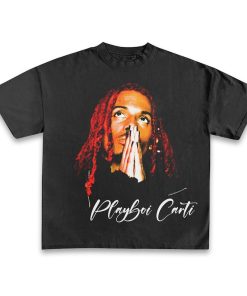 PLAYBOI CARTI T-SHIRT | Rap Tee Concert Merch Whole Lotta Red Die Lit