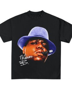 BIGGIE SMALLS T-SHIRT | Rare Rap Tee Style Graphic Signature Print