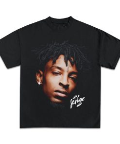 21 SAVAGE T-SHIRT | Rap Tee Jumbo Graphic Print Savage Mode