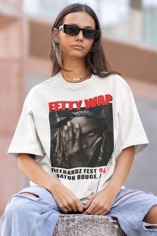 FETTY WAP Hiphop TShirt | Fetty Wap Sweatshirt Vintage