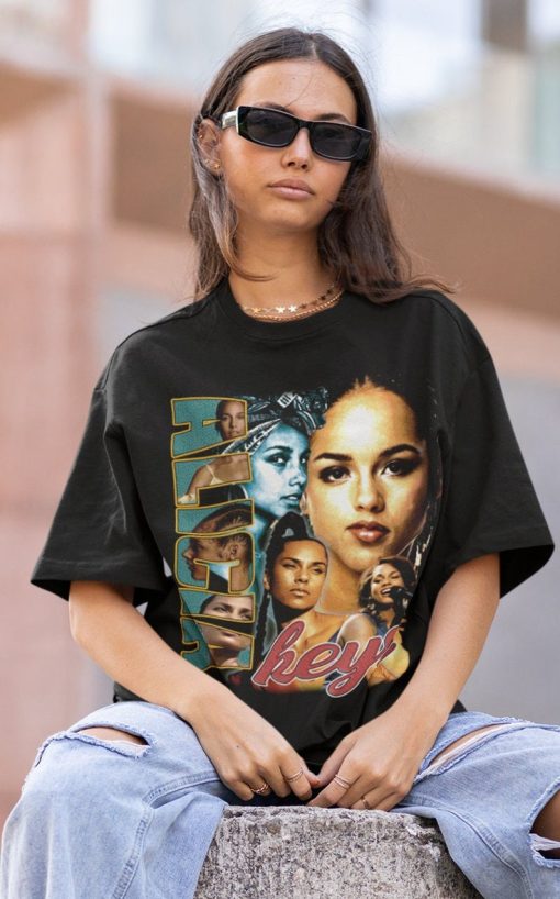 ALICIA KEYS TSHIRT | Alicia Keys Sweatshirt | R&B Hiphop RnB Rapper