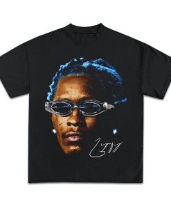 YOUNG THUG T-SHIRT | Rap Tee Concert Merch Free Thugger Slime Season