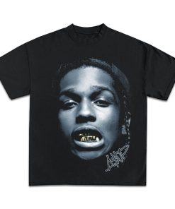 ASAP ROCKY T-SHIRT | Rare Concert Merch Rap Tee | Hip Hop Graphic Tour Rap Style Rihanna Drake Travis Scott Type |