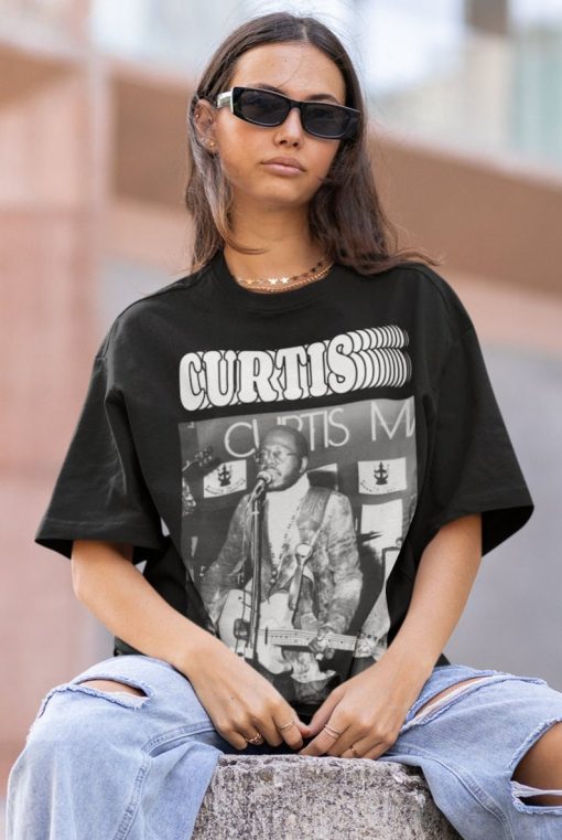 CURTIS MAYFIELD Hiphop TShirt | Curtis Mayfield Sweatshirt Vintage