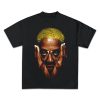 DENNIS RODMAN T-SHIRT | Yellow Rare Homage Vintage Rap Tee Hip Hop Style | Chicago Bulls Scottie Pippen The Last Dance |