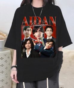 Aidan Gallagher Vintage Shirt, Aidan Gallagher Graphic Unisex Hoodie, Aidan Gallagher Retro 90's Fans Gift, Retro Shirt