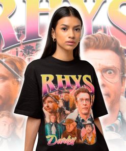 Rhys Darby Retro T-shirt - Rhys Darby Bootleg 90s Tee - Rhys Darby Fan Shirt - Rhys Darby Comedian Tee - Rhys Darby