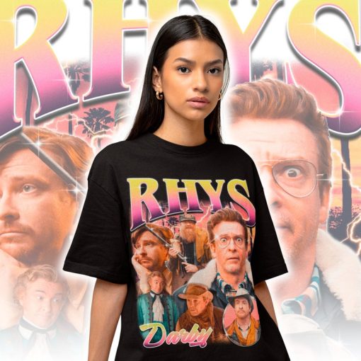 Rhys Darby Retro T-shirt - Rhys Darby Bootleg 90s Tee - Rhys Darby Fan Shirt - Rhys Darby Comedian Tee - Rhys Darby