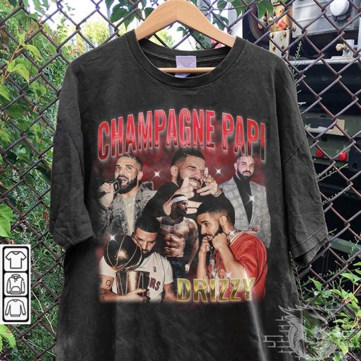 Drake Rap Shirt, Drake Champagne Papi Vintage 90s Y2K Bootleg Drizzy Sweatshirt