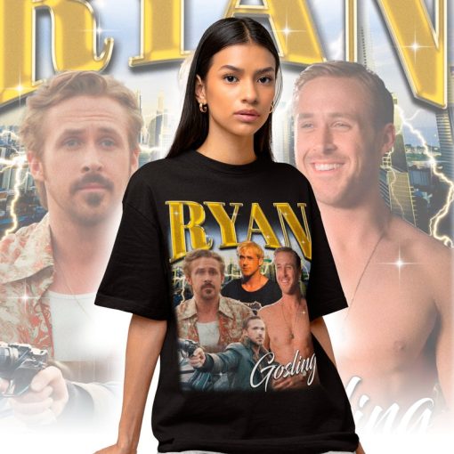 Ryan Goslin Bootleg Shirt - Ryan Gosling Sweater - Ryan Gosling Hoodie - Ryan Gosling Merch - Ryan Gosling Fan Gift -