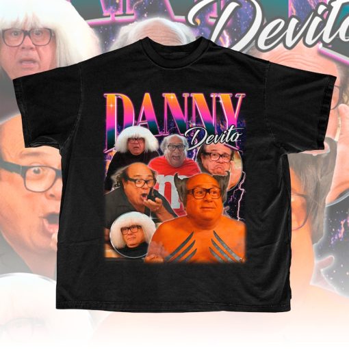 Danny DeVito Retro 90s Tee - Danny DeVito Sweatshirt & Hoodie - Danny DeVito Fan Gift - Danny DeVito Merch Shirt - Danny