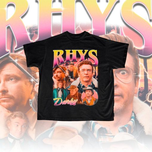 Rhys Darby Retro T-shirt - Rhys Darby Bootleg 90s Tee - Rhys Darby Fan Shirt - Rhys Darby Comedian Tee - Rhys Darby