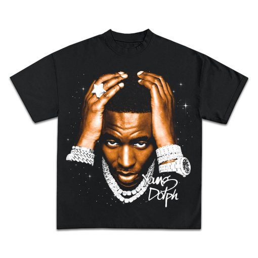 YOUNG DOLPH T-SHIRT | Rare Rap Tee Album Tour Merch Concert Style Memphis