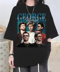 Vintage George Michael Character T-Shirt, George Michael Tee, George Michael Hoodie, George Michael Sweater